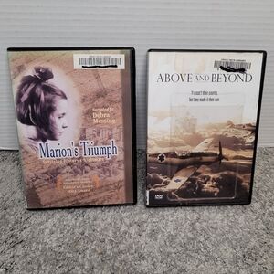 Marion's Triumph and Above And Beyond DVD Lot Ex Library